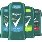 Pacote econômico masculino Deodorant Degree Advanced 72h 4 peças