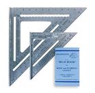 Pacote econômico Speed Square Swanson Tool SW1201K de 7 polegadas e 12 polegadas