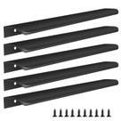Pacote Finger Edge Pulls Malimali com 5 para armários e armários Pacote Finger Edge Pulls Malimali com 5 para armários e armários