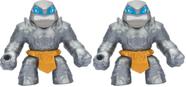 Pacote Herói 2 Unidades Figuras de Ação Stretch Strikers Moose Toys