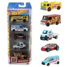 Pacote Hot Wheels 5 Carros Metro Sketch JGK13 - Mattel