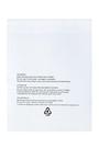 Pacote infinito de bolsas de poliéster de 6 x 9 cm, 1000 CT Self Seal Clear com aviso Pacote infinito de bolsas de poliéster de 6 x 9 cm, 1000 CT Self Seal Clear com aviso