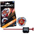 Pacote inicial Beyblade X Hammer Incendio 3-70H UX com lançador