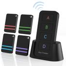 Pacote Key Finder Jegoteer de 4 RF 80dB 36m de alcance Pacote Key Finder Jegoteer de 4 RF 80dB 36m de alcance