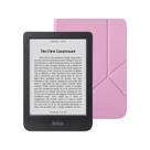 Pacote Kobo Clara BW eReader 6" à prova d'água com capa rosa