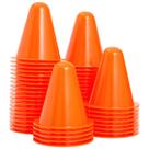 Pacote Mini Cones Juvale 50 para sala de aula, futebol e playground