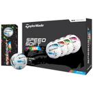 Pacote múltiplo de bolas de golfe TaylorMade Speed Soft Ink