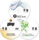 Pacote Office + LibreOffice 2026 + Software de Edição de Fotos GIMP