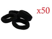 Pacote Rabicó De Cabelo Xuxão Xuxinhas pretas Com 50 Unid Pacote Rabicó De Cabelo Xuxão Xuxinhas pretas Com 50 Unid