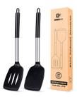 Pacote Silicone Solid Turner Bundlepro com 2 unidades de alta resistência ao calor