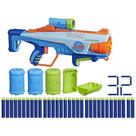 Pacote Toy Foam Blaster Nerf Elite Junior Rookie com 32 dardos