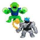 Pacote Toy Heroes of Goo Jit Zu Cursed Goo Sea Versus com 2 bonecos