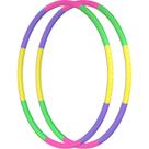 Pacote Toy Hoop, 2 cores para crianças, comprimento ajustável