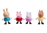 Pacote Toy Nickelodeon Peppa Pig Best Friends com 4 estatuetas