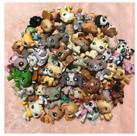 Pacote Toy YSLPS LPS Pet Shop com 3 bonecos e 6 acessórios