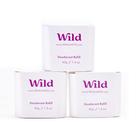 Pacote Trio de Recarga de Desodorante: Coco Selvagem e Baunilha 125mL x3