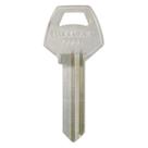 Pacote universal de face única Key Blank Hillman House com 4