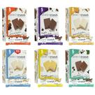 Pacote variado de barras de wafer de proteína Power Crunch, barras de 30-1,4 onças Pacote variado de barras de wafer de proteína Power Crunch, barras de 30-1,4 onças