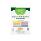 Pacote Variado de Cápsulas de Café Amazon Fresh 100 Unidades Pacote Variado de Cápsulas de Café Amazon Fresh 100 Unidades