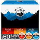 Pacote Variado de Cápsulas de Café Roast Ridge 60 Unidades K-Cup