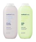 Pacote variado de métodos de lavagem corporal Simply Nourish + Daily Zen