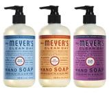 Pacote variado de sabonete líquido para mãos Mrs. MEYER'S CLEAN DAY