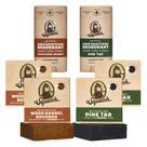 Pacote variado de sabonetes e desodorantes Dr. Squatch Manly Care Pacote variado de sabonetes e desodorantes Dr. Squatch Manly Care