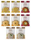 Pacote variado de sopa de cozinha simples ReadyWise, 64 porções
