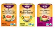 Pacote variado Tea Yogi Morning Energy, 48 sacos orgânicos