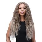 Pacote Weave Bobbi Boss Miss Origin Designer Mix 12A Natural Jerry Curl 3 peças e fecho grátis