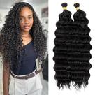 Pacotes com 2 pacotes para mulheres Braiding Hair Eerya Deep Ocean Wave de 16 polegadas