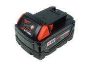 Pacotes de baterias Milwaukee M18 Red Lithium Xc 4.0 Ah 18V