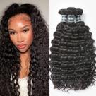 Pacotes de cabelo ASHINE Deep Wave Cambodian Raw Hair 66-76cm