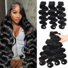 Pacotes de cabelo Beauty Queen Raw Body Wave 100% cabelo humano