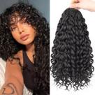 Pacotes de cabelo em crochê LUHLTHAR GoGo Curl Ocean Water Wave