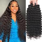 Pacotes de Cabelo Fdola 12A Deep Wave - 100% Cabelo Humano Brasileiro