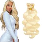 Pacotes de cabelo Freiuoke 613 Blonde Body Wave Brazilian Remy x3