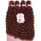 Pacotes de cabelo FRELYN Kinky Curly Synthetic 45-50cm 4 pacotes