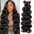 Pacotes de cabelo GIVEAMBW Body Wave 12A Brazilian Virgin x3
