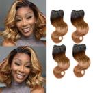 Pacotes de cabelo humano Body Wave Hengya Ombre Blonde 50cm