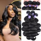 Pacotes de cabelo humano Hullran 12A Body Wave 4 pacotes 400g