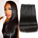 Pacotes de cabelo Liang Dian Straight 12A Brazilian Virgin x4