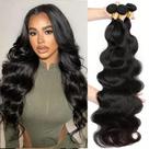 Pacotes de cabelo MDL Body Wave 3 pacotes de cabelo não processado de 60 cm