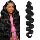 Pacotes de cabelo Mosari 15A Raw Human Body Wave 14 cm Natural