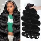 Pacotes de cabelo Mosari 15A Raw Human Hair Body Wave 45-60cm
