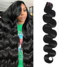 Pacotes de cabelo Mosari Body Wave 15A Indian Virgin Hair 20cm