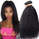 Pacotes de cabelo OLFORY Yaki Kinky Straight 100% Virgin Hair