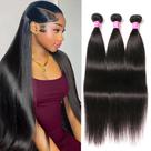 Pacotes de cabelo QinMei 12A Brazilian Straight 50 55 60 cm 100% virgem Pacotes de cabelo QinMei 12A Brazilian Straight 50 55 60 cm 100% virgem
