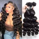Pacotes de cabelo Ralisa Loose Wave Brazilian Virgin 10A (50-100cm)