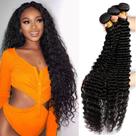 Pacotes de cabelo Releek Deep Wave 100% cabelo humano não processado